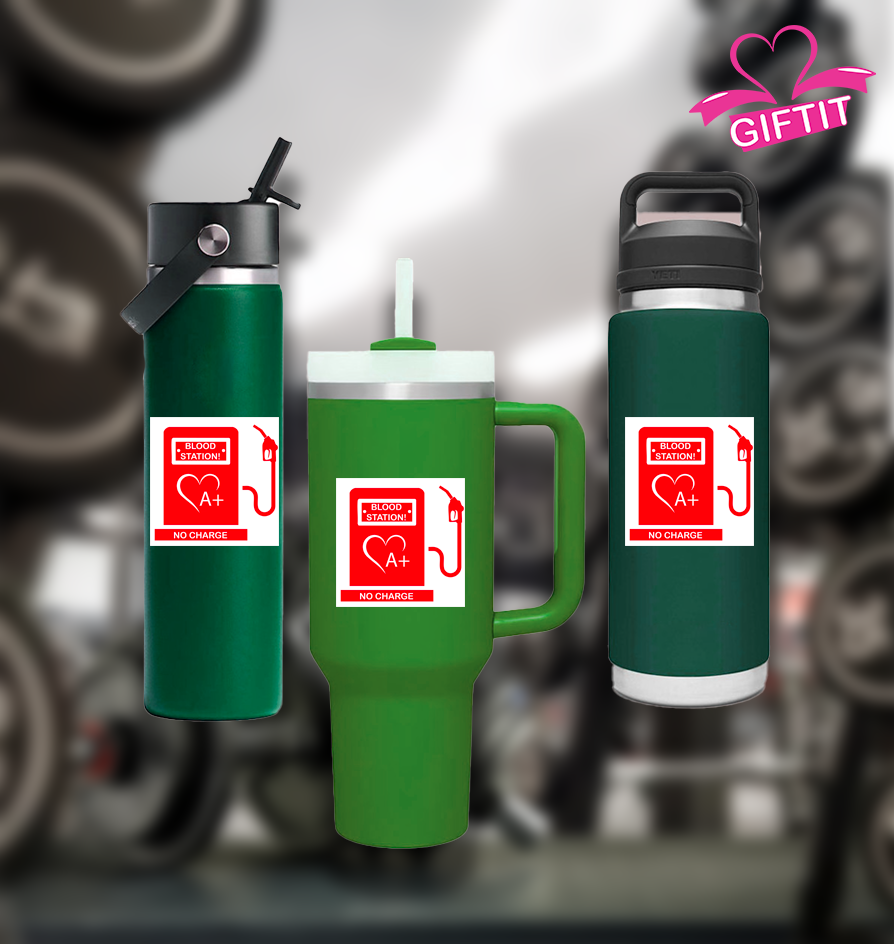 Sticker "Blood Station" Donare sânge