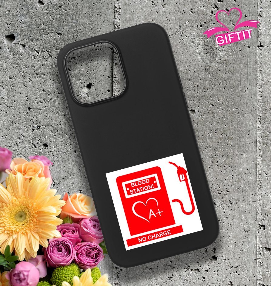 Sticker "Blood Station" Donare sânge