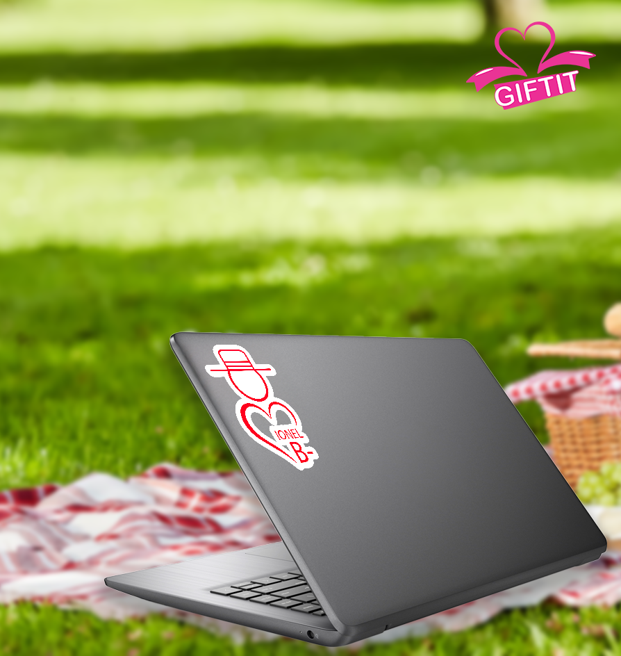 Sticker 3D Personalizat cu Nume, Grupă Sanguină și RH