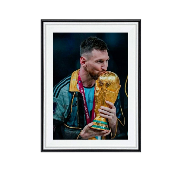 Tablou Lionel Messi "World Cup" – Tablou Decorativ Fotbal