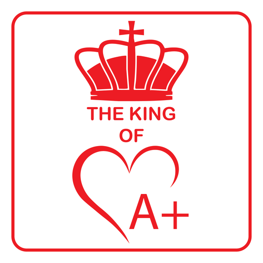 Sticker "King Of" Donare sânge