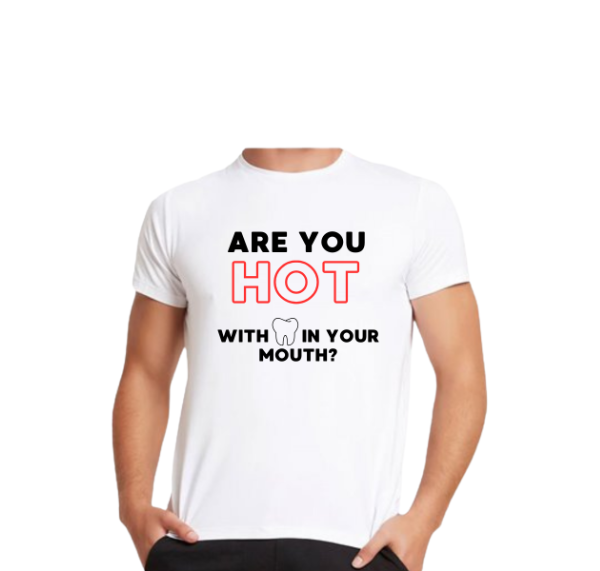 Tricou "Iți e cald cu dinții în gură"