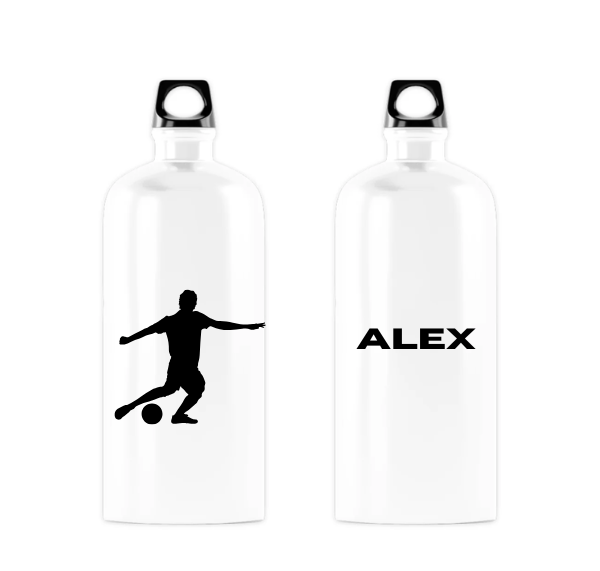 Bidon sport personalizat cu nume – Fotbal