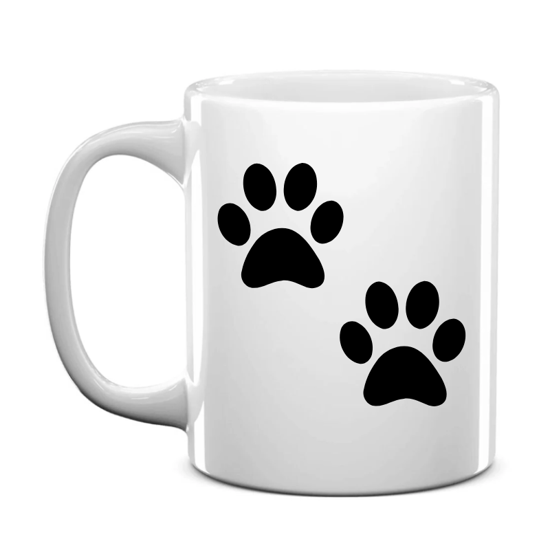 Cană cu Lăbuțe de Pisică