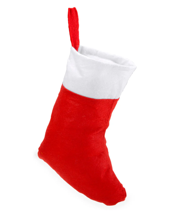 Ciorap de Crăciun Personalizabil cu Text – Decor Festiv pentru Cadouri