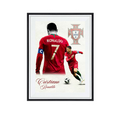 Tablou Decorativ Cristiano Ronaldo Portugalia