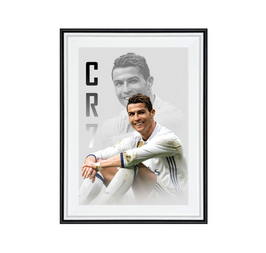 Tablou Cristiano Ronaldo "Real Madrid"  – Tablou Decorativ Fotbal