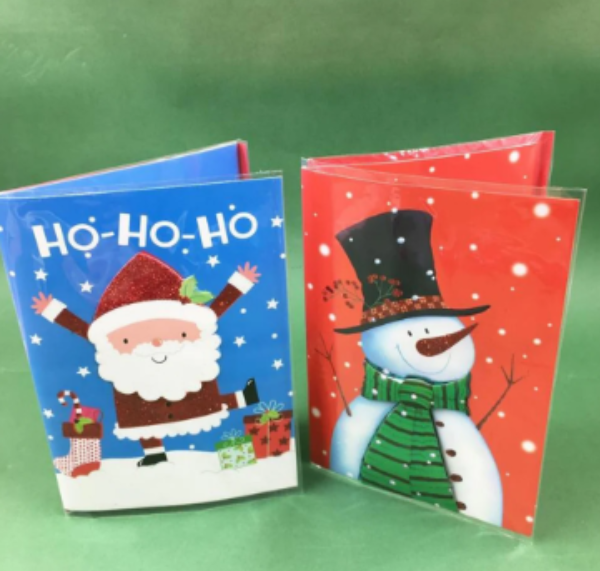 Felicitare Muzicală de Crăciun cu LED - Alege din 5 Modele