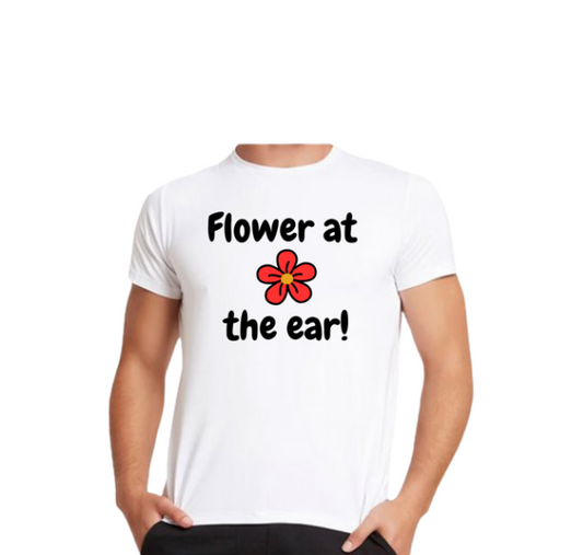 Tricou "Floare la ureche"