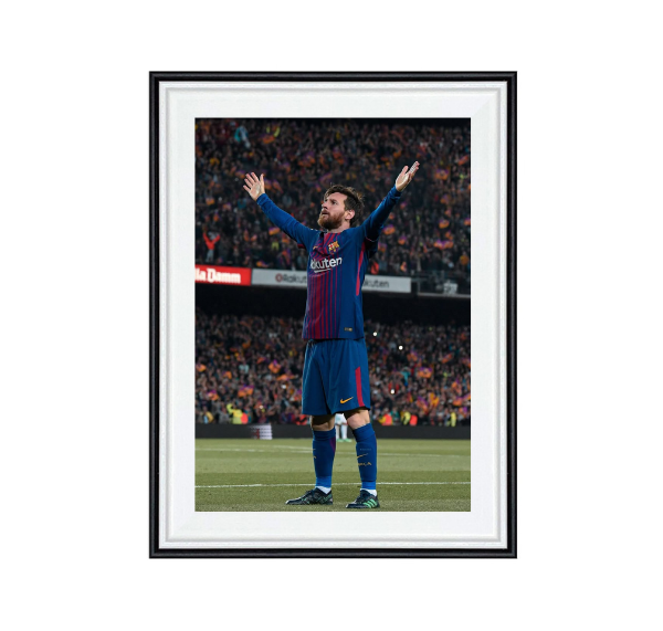 Tablou Lionel Messi "Barcelona"  – Tablou Decorativ Fotbal