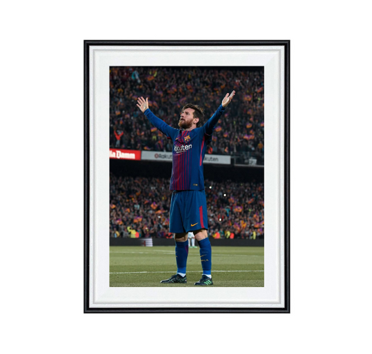 Tablou Lionel Messi "Barcelona"  – Tablou Decorativ Fotbal