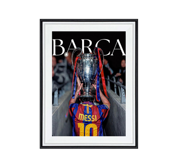 Tablou Lionel Messi "Champions League"  – Tablou Decorativ Fotbal