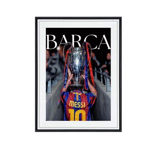 Tablou Lionel Messi "Champions League"  – Tablou Decorativ Fotbal