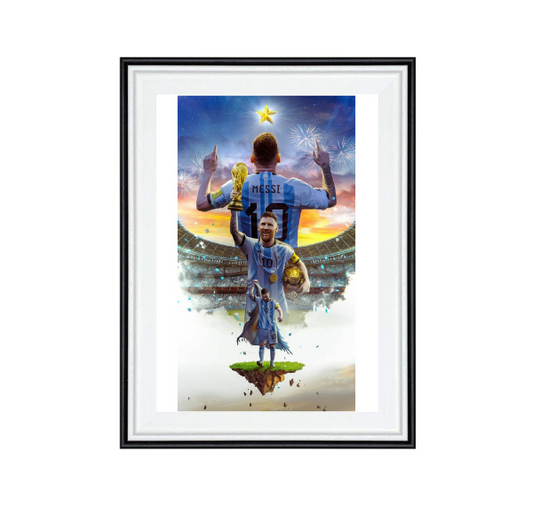 Tablou Lionel Messi  – Tablou Decorativ Fotbal