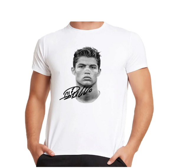 Pachet Cadou Portret Cristiano Ronaldo – Tricou + Cană + Tablou