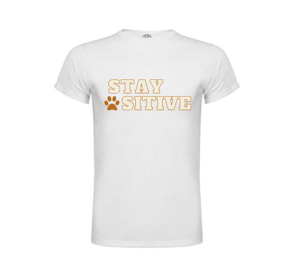 Tricou „Stay Pawsitive”