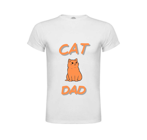 Tricou "Cat Dad" – Pentru iubitorii de pisici